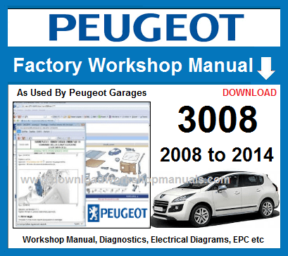 Peugeot 3008 Workshop Repair Manual Download